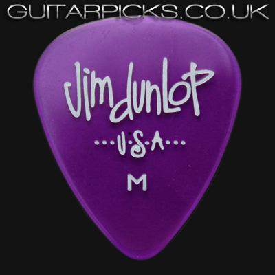 Dunlop Gel Standard Medium Purple Guitar Picks - Click Image to Close