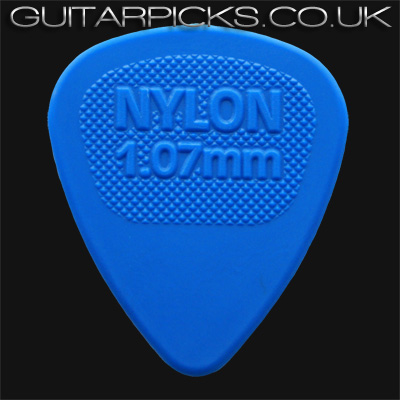 Dunlop Nylon Midi 1.07mm Blue Guitar Picks - Click Image to Close