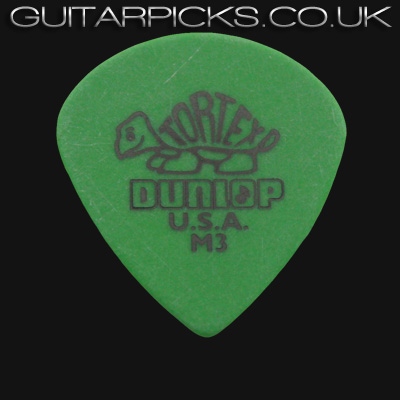 Dunlop Tortex Jazz Sharp Tip Medium Green Guitar Picks - Click Image to Close