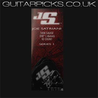 Planet Waves Joe Satriani Signature Black Light Guitar Plectrums - Click Image to Close